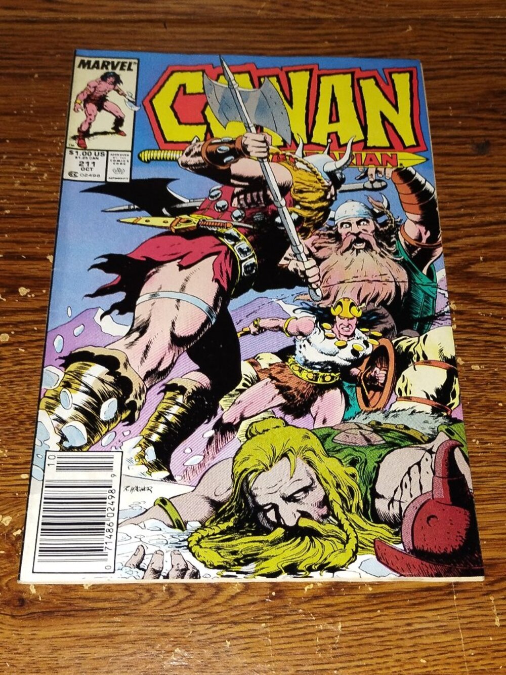 Conan the Barbarian #211 (Marvel Comics, 1988)